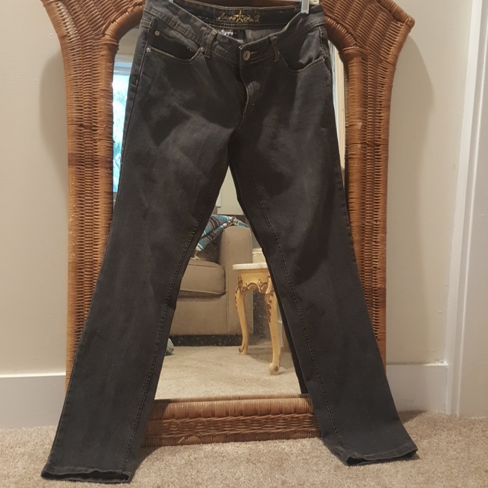 Dark gray jeans